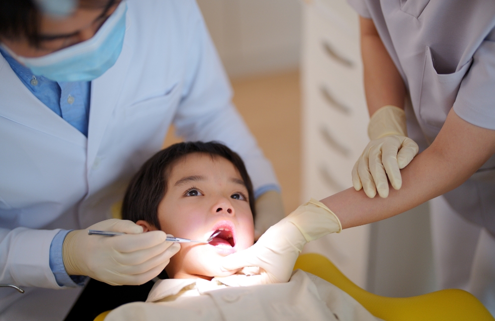 お子様にやさしい歯科治療