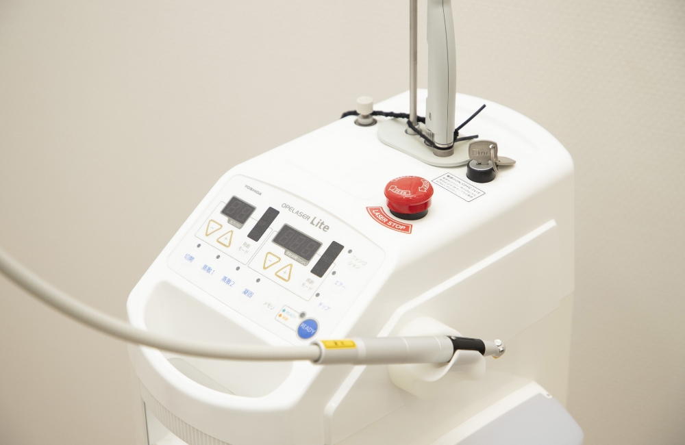 歯科用レーザーの写真