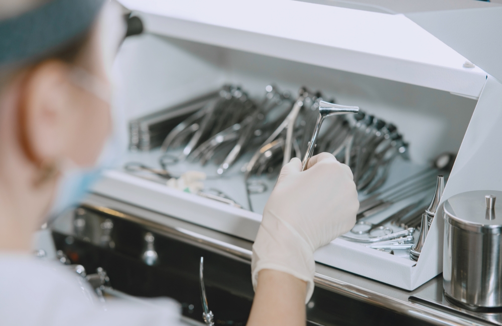 超音波洗浄器の写真